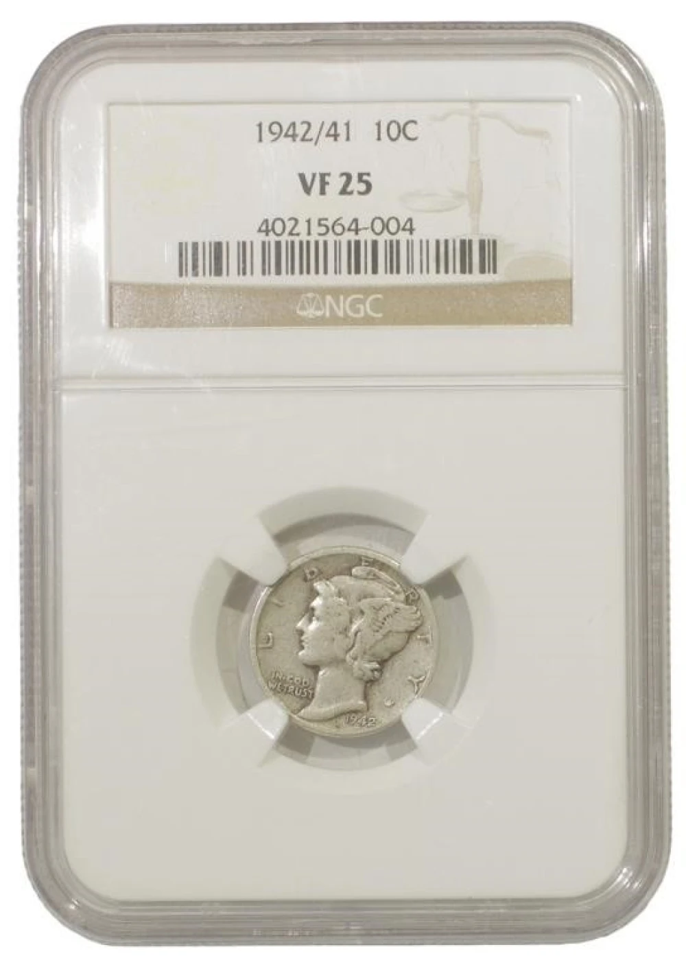 A 2nd 1942/41 Mercury Dime