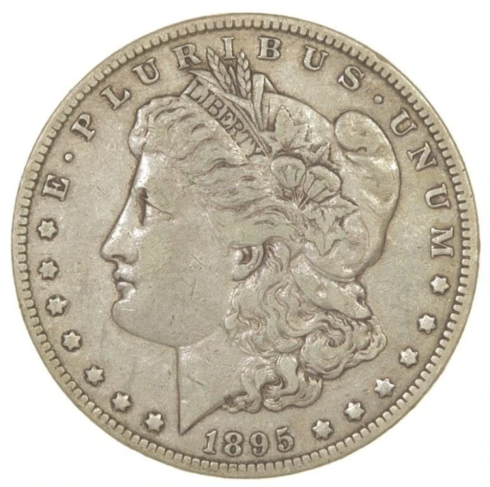 VF 1895-O Morgan Dollar