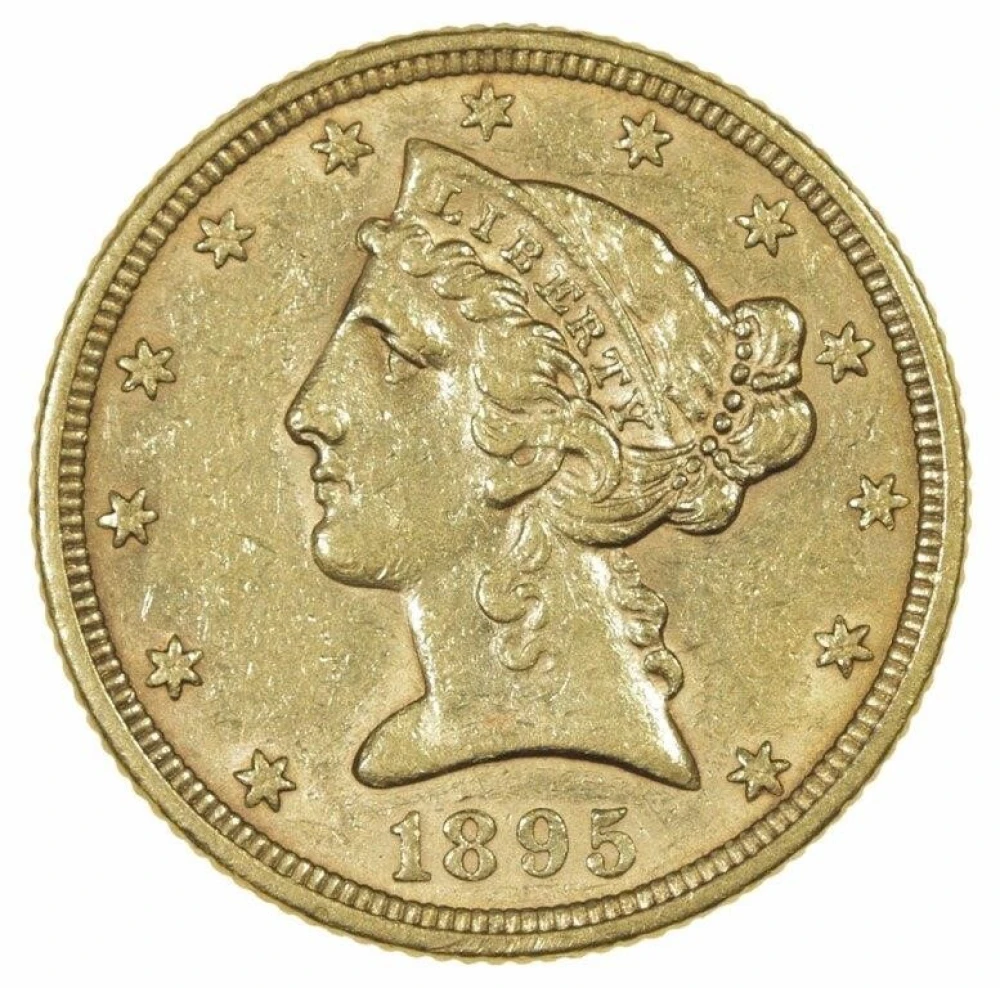 1895 $5 Gold Liberty