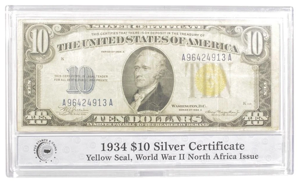 1934-A N. Africa $10