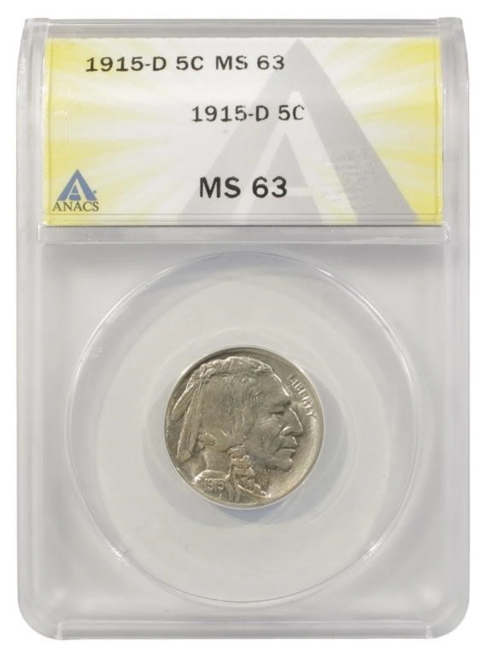Choice 1915-D Buffalo Nickel
