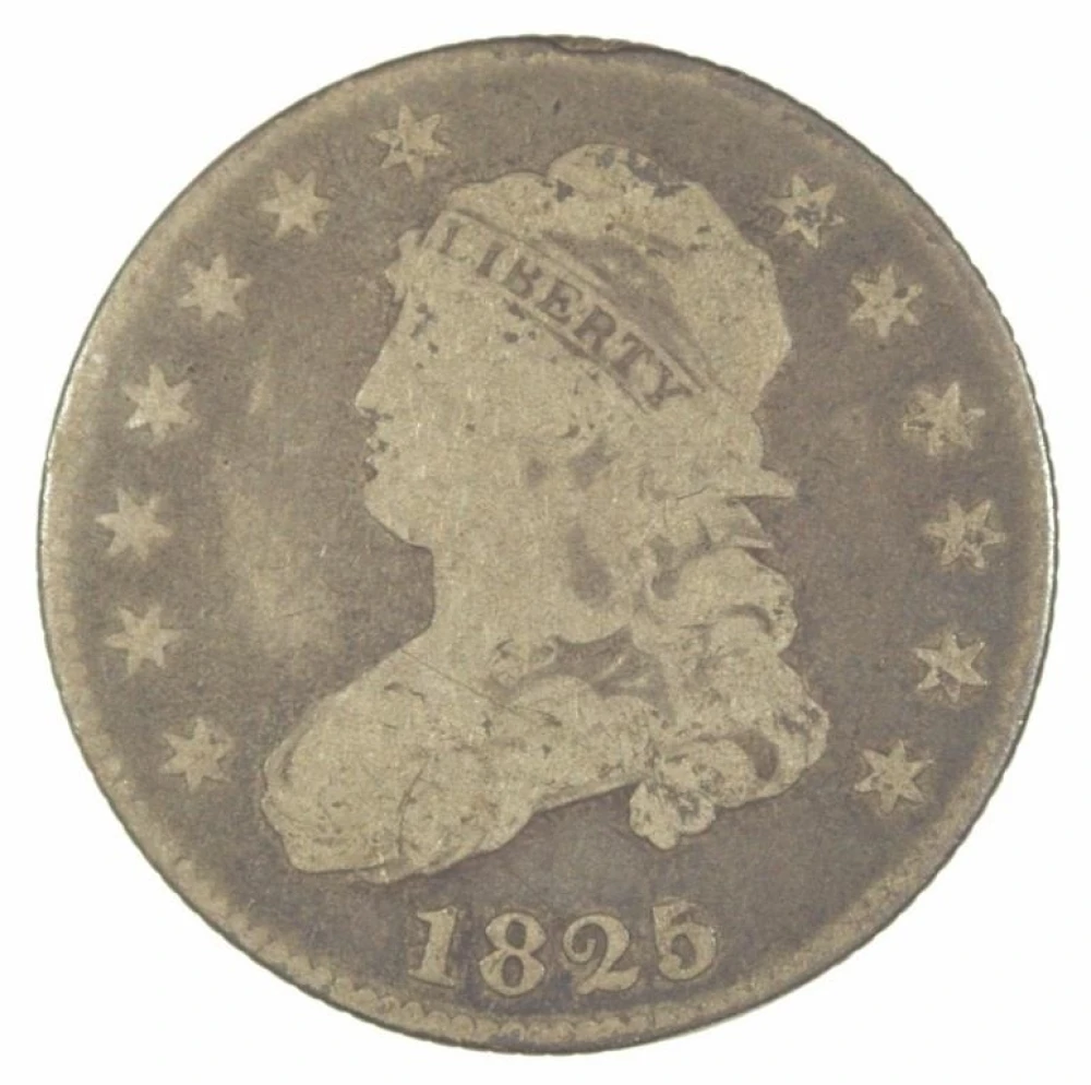 1825/4/2 Bust Quarter