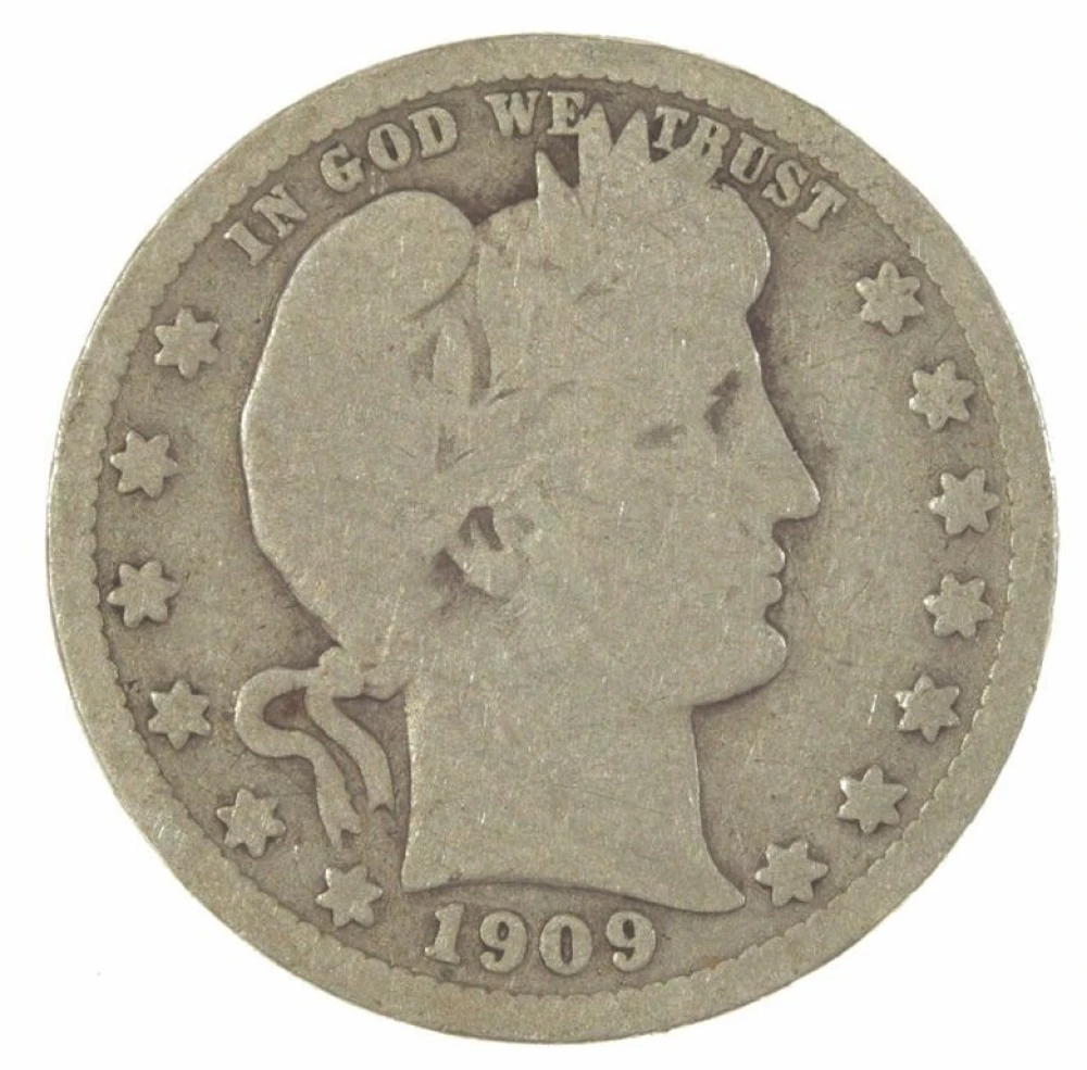 Semi Key 1909-O Barber Quarter