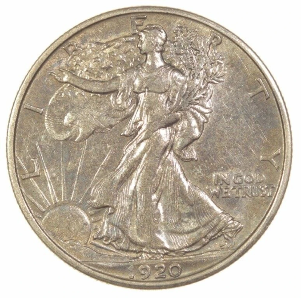 About UNC 1920-D Half Dollar