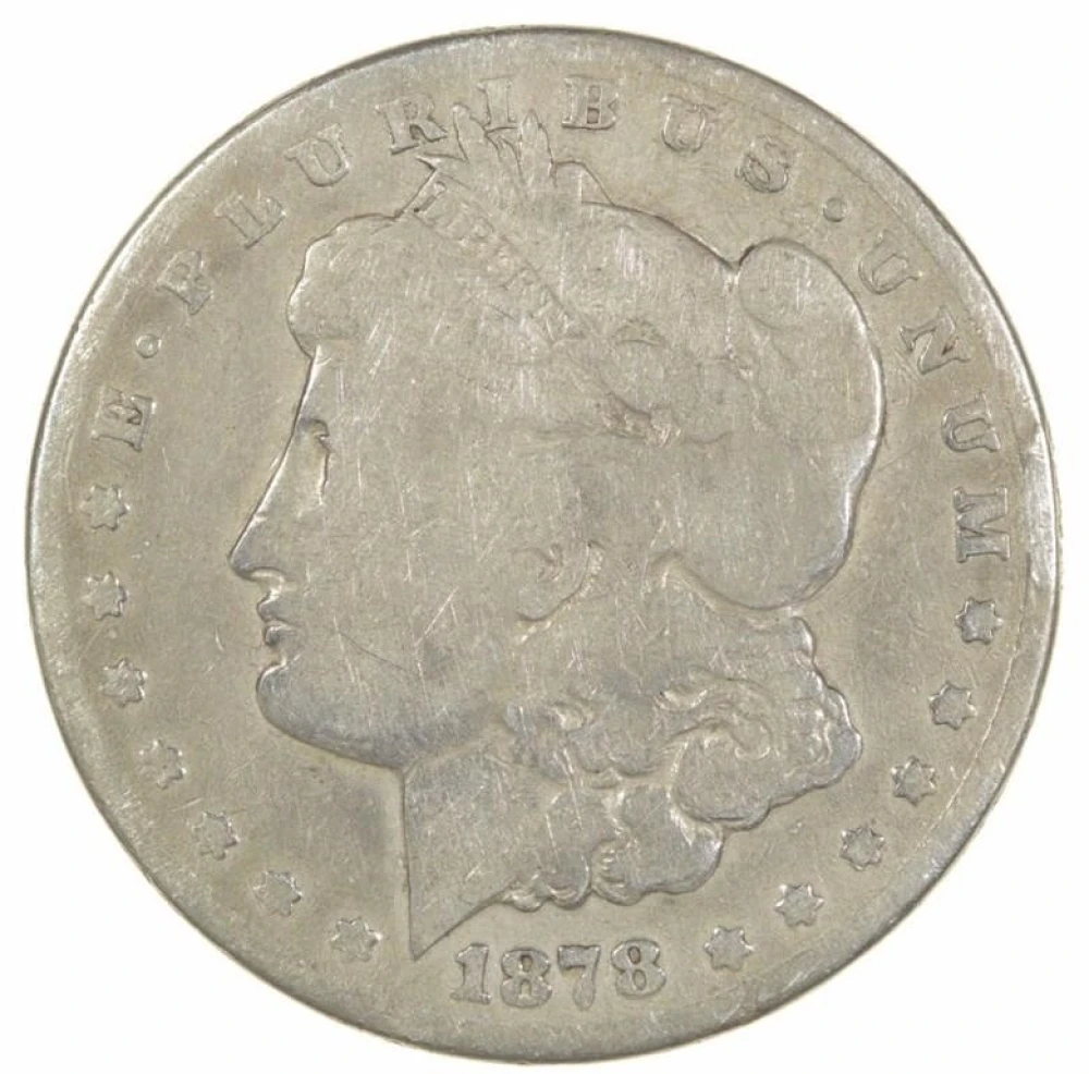 1878-CC Morgan Dollar