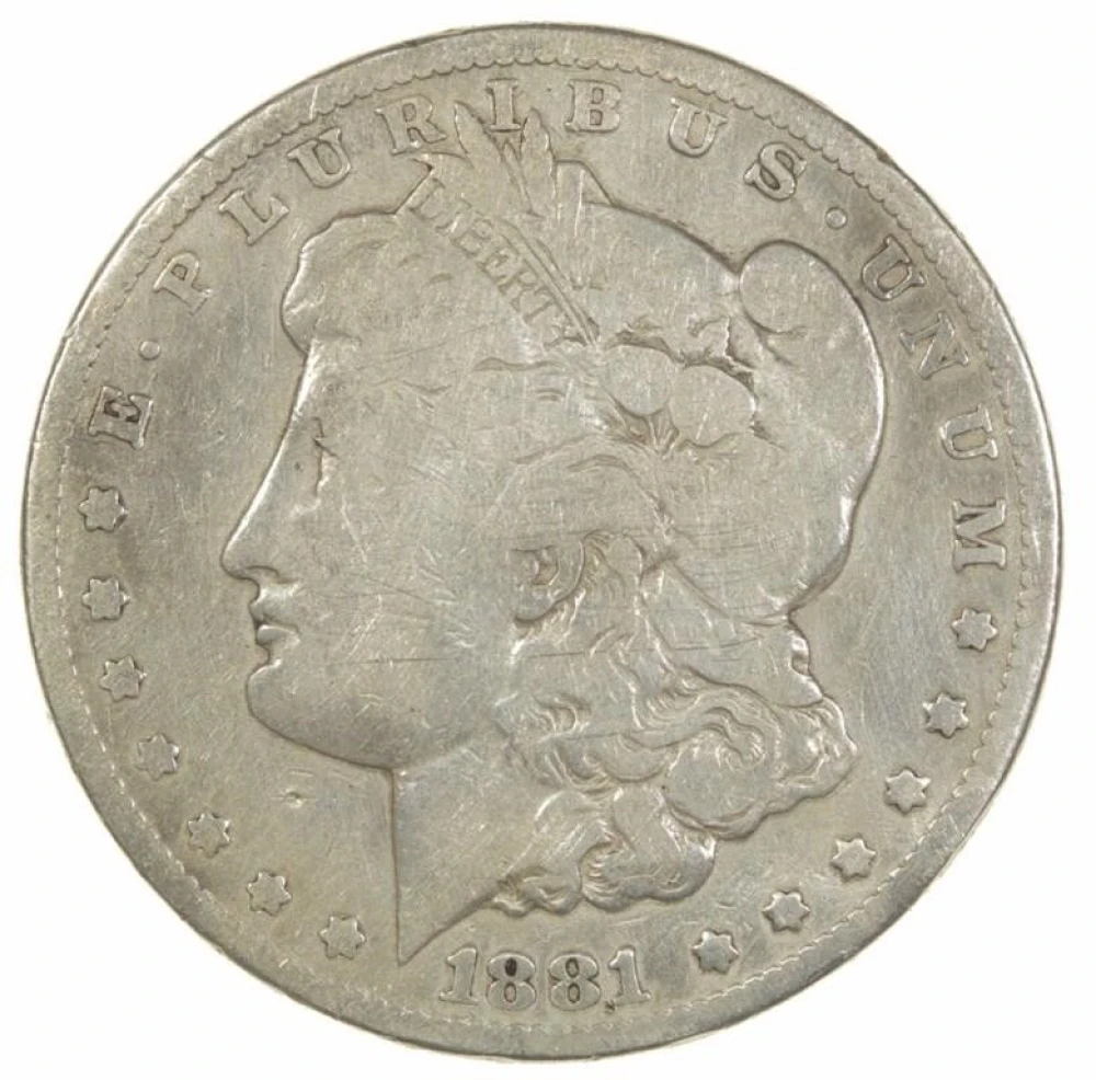 Scarce Circulated 1881-CC Morgan Dollar
