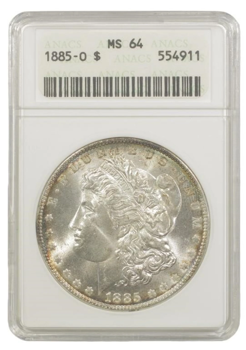 Near Gem 1885-O Morgan Dollar