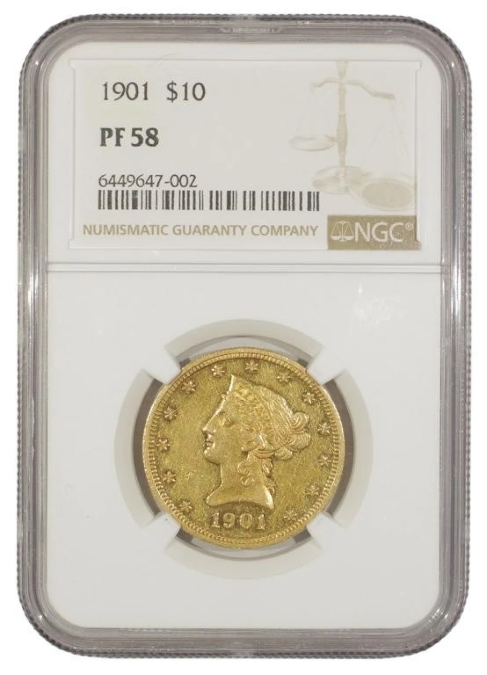 1901 Proof $10 Liberty Rarity