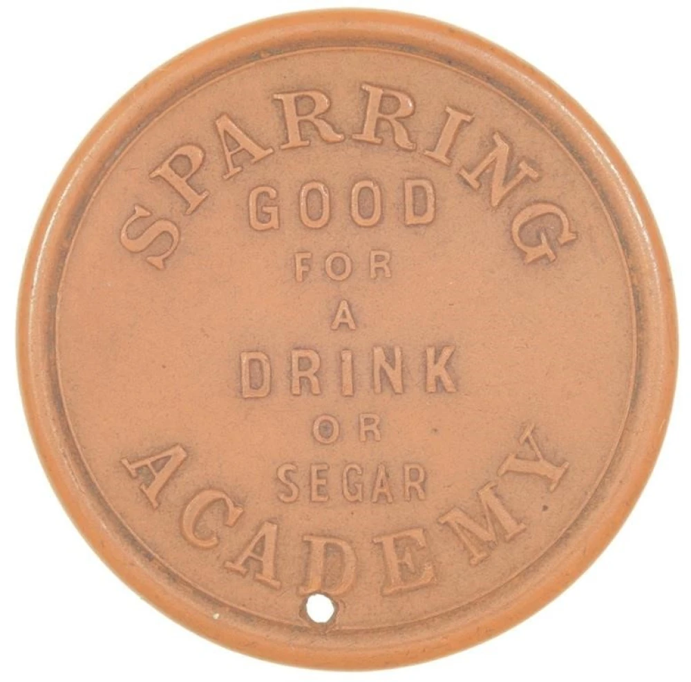 Rare PA Hard Rubber Token