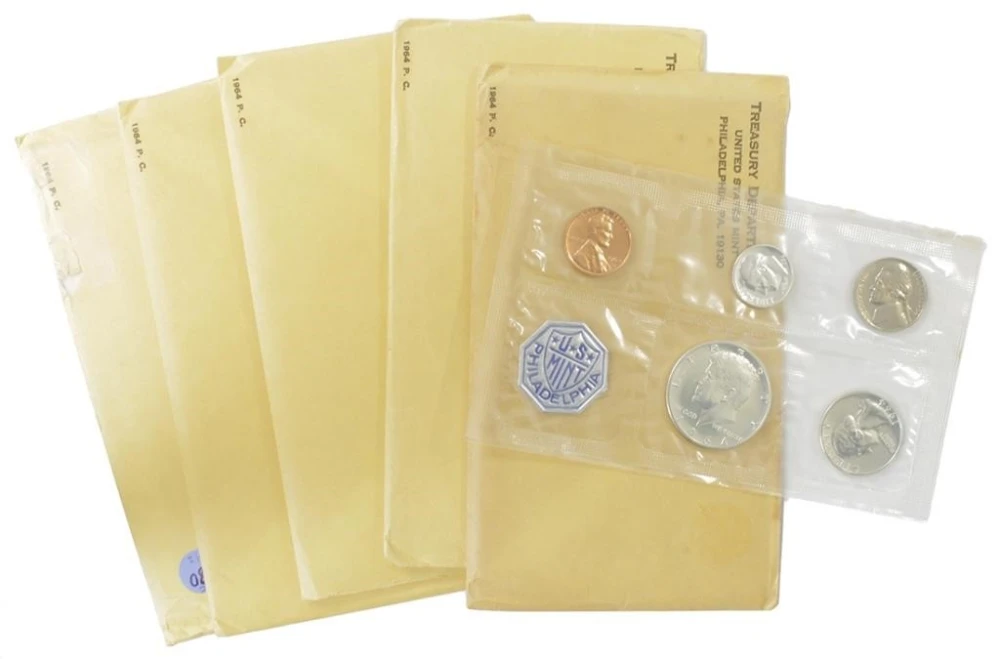 Quintet of 1964 Proof Sets