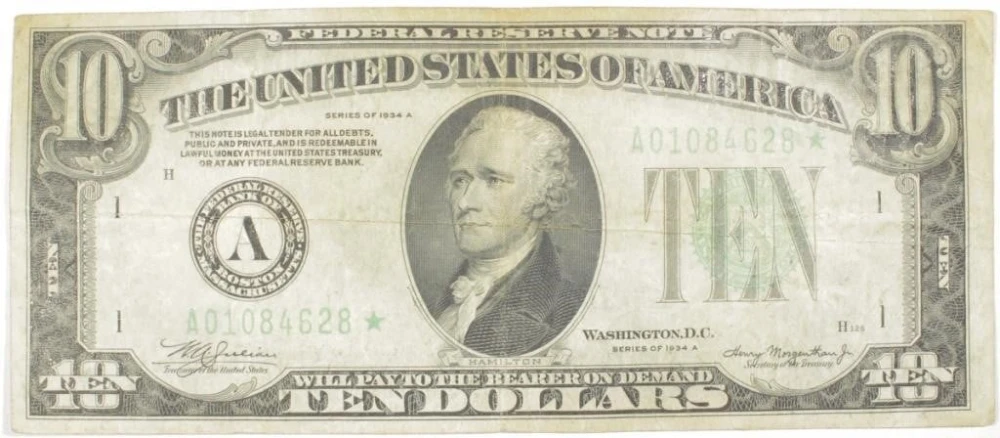 1934-A $20 FRN Star Note