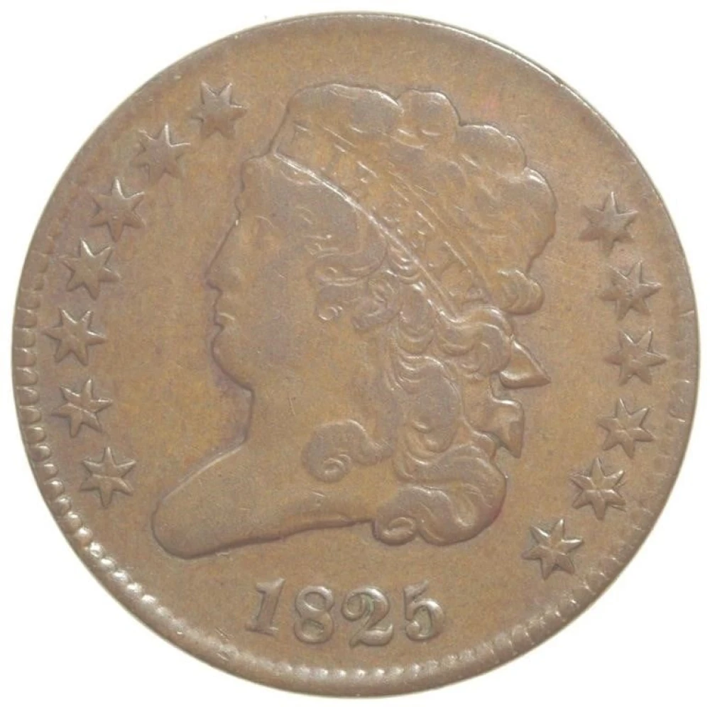 Scarce 1825 Half Cent
