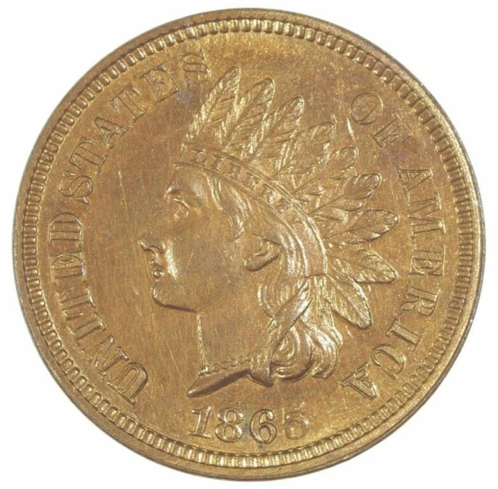 Mint State 1865 Indian Cent