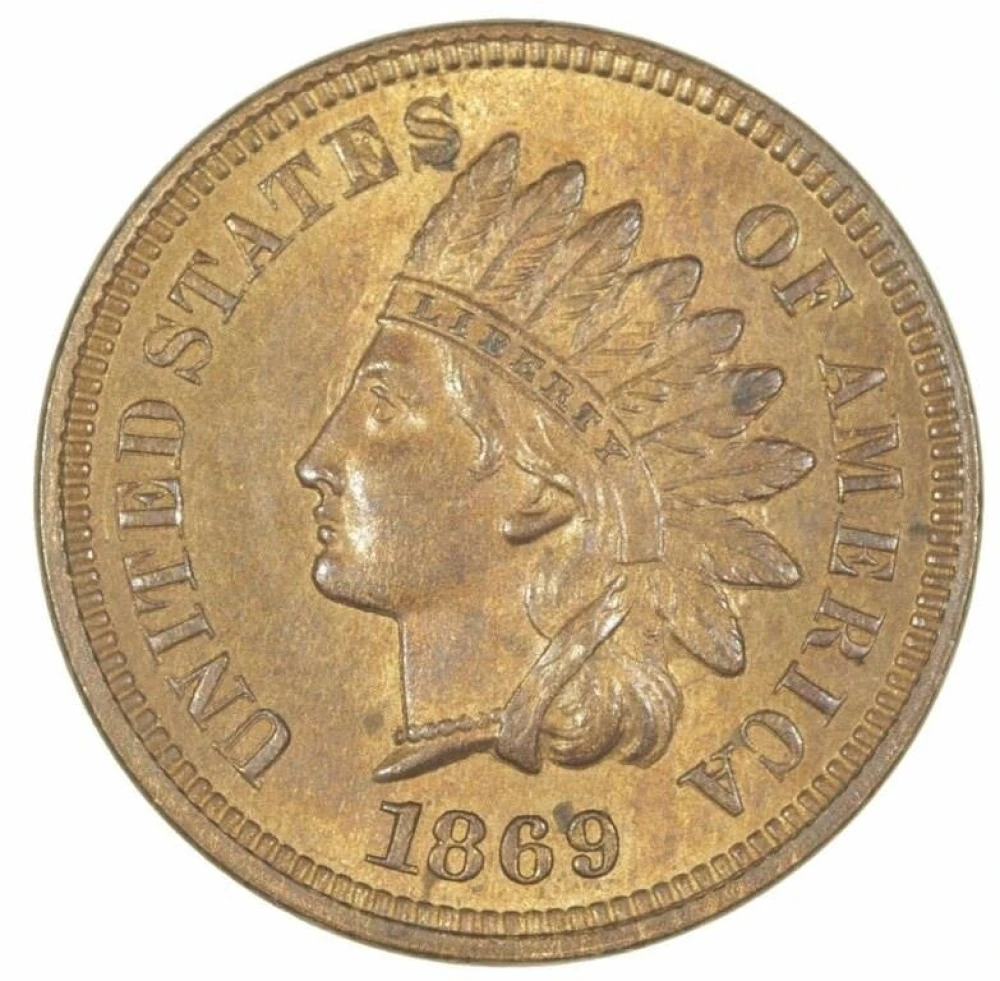 Desirable UNC 1869 Indian Cent