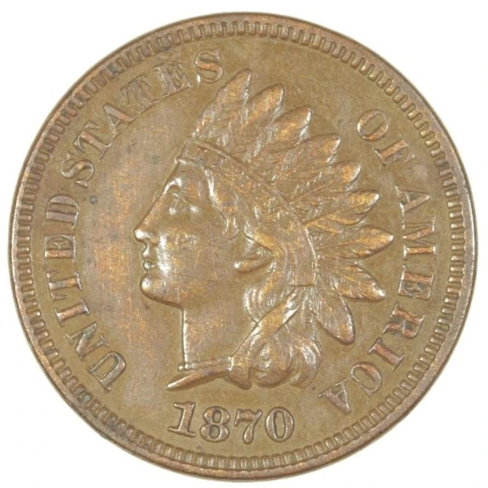 1870 Indian Cent