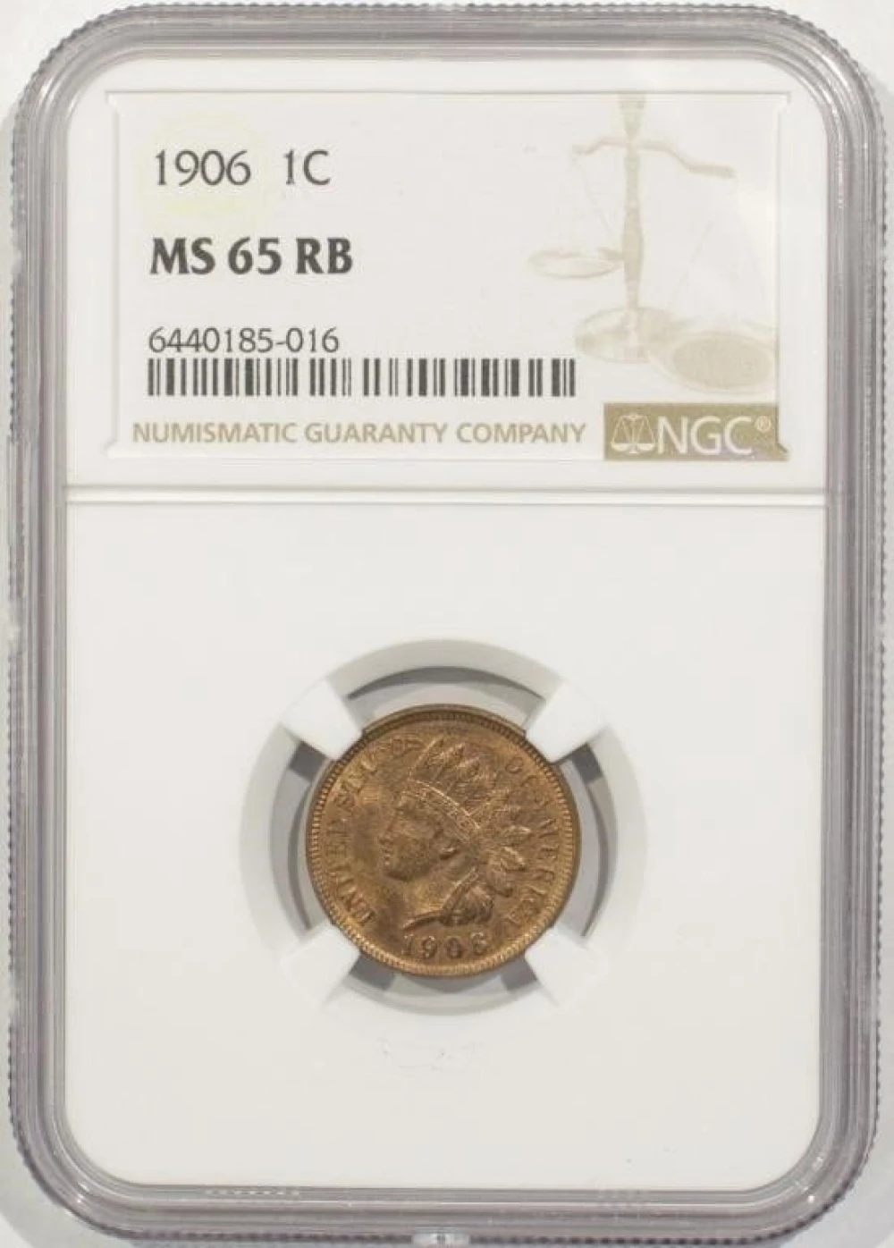 A 2nd Gem 1906 Indian Cent