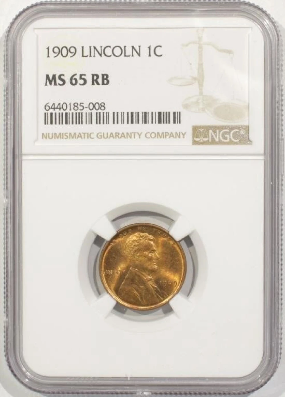Gem 1909 Lincoln Cent