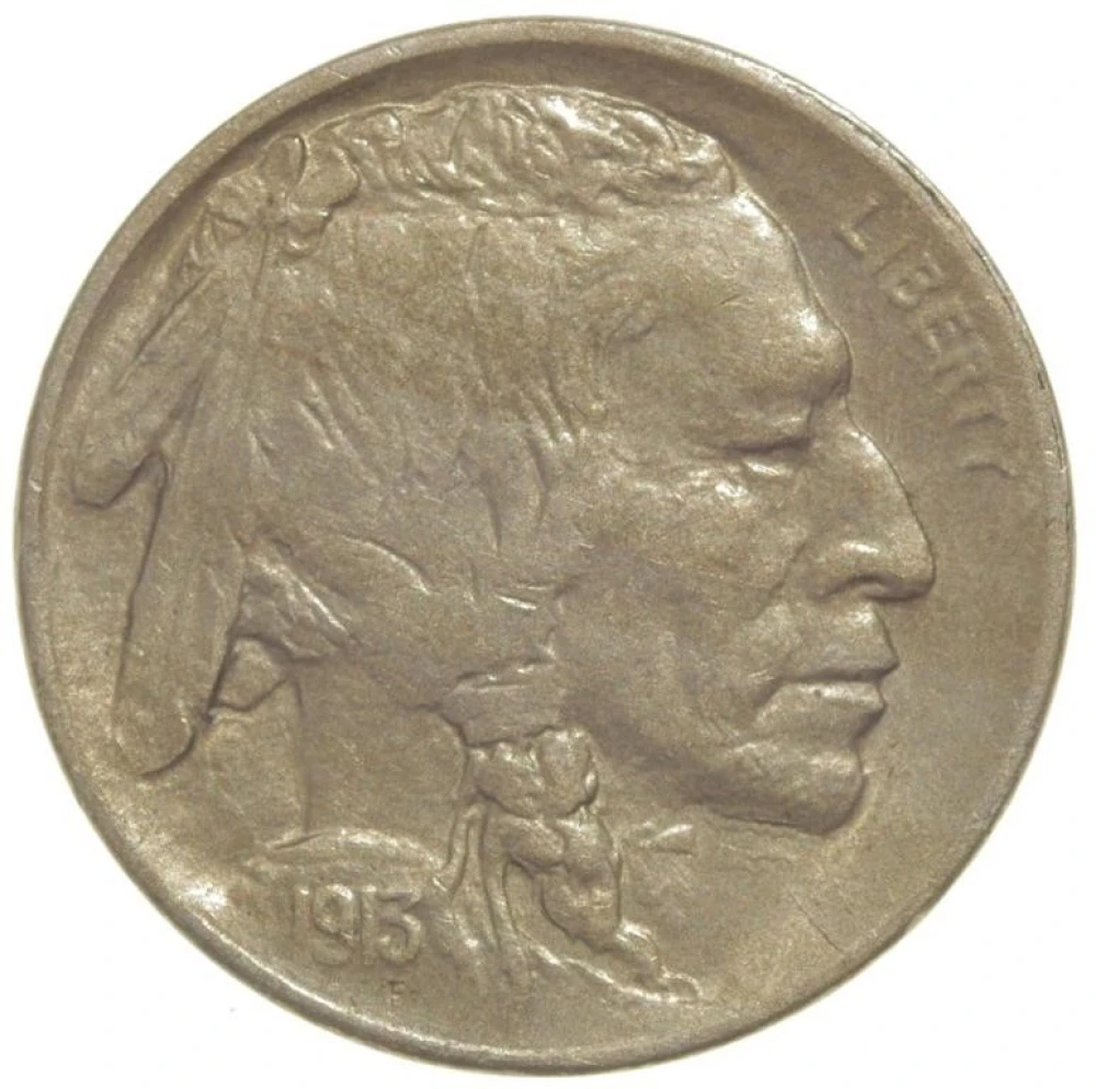 Choice AU 1913-S TII Buffalo Nickel