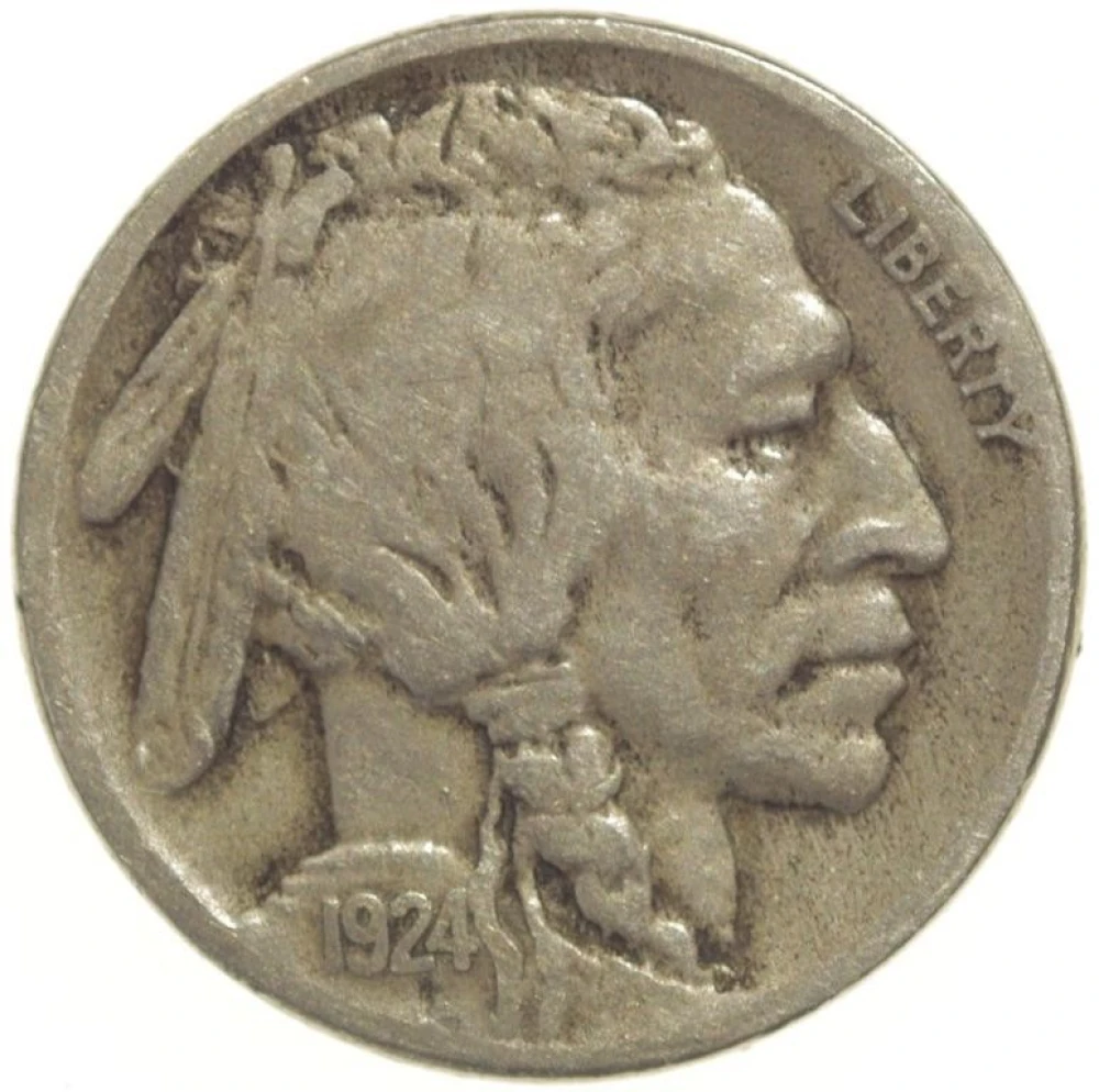 1924-S Buffalo Nickel
