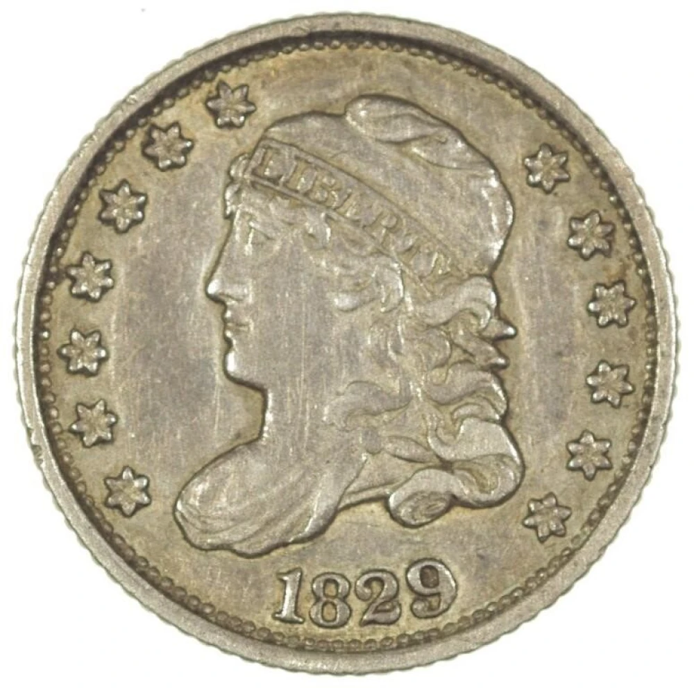 1829 Bust Half Dime