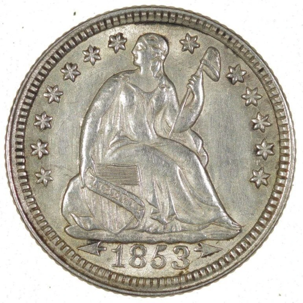 1853 Seated Half Dime
