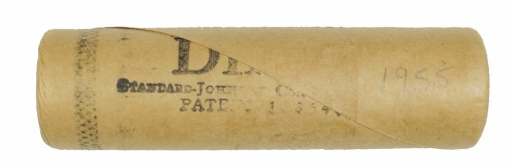 Original Unopened 1955 Dime Roll