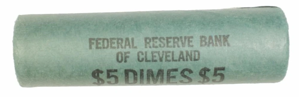 Original Unopened 1963-D Dime Roll