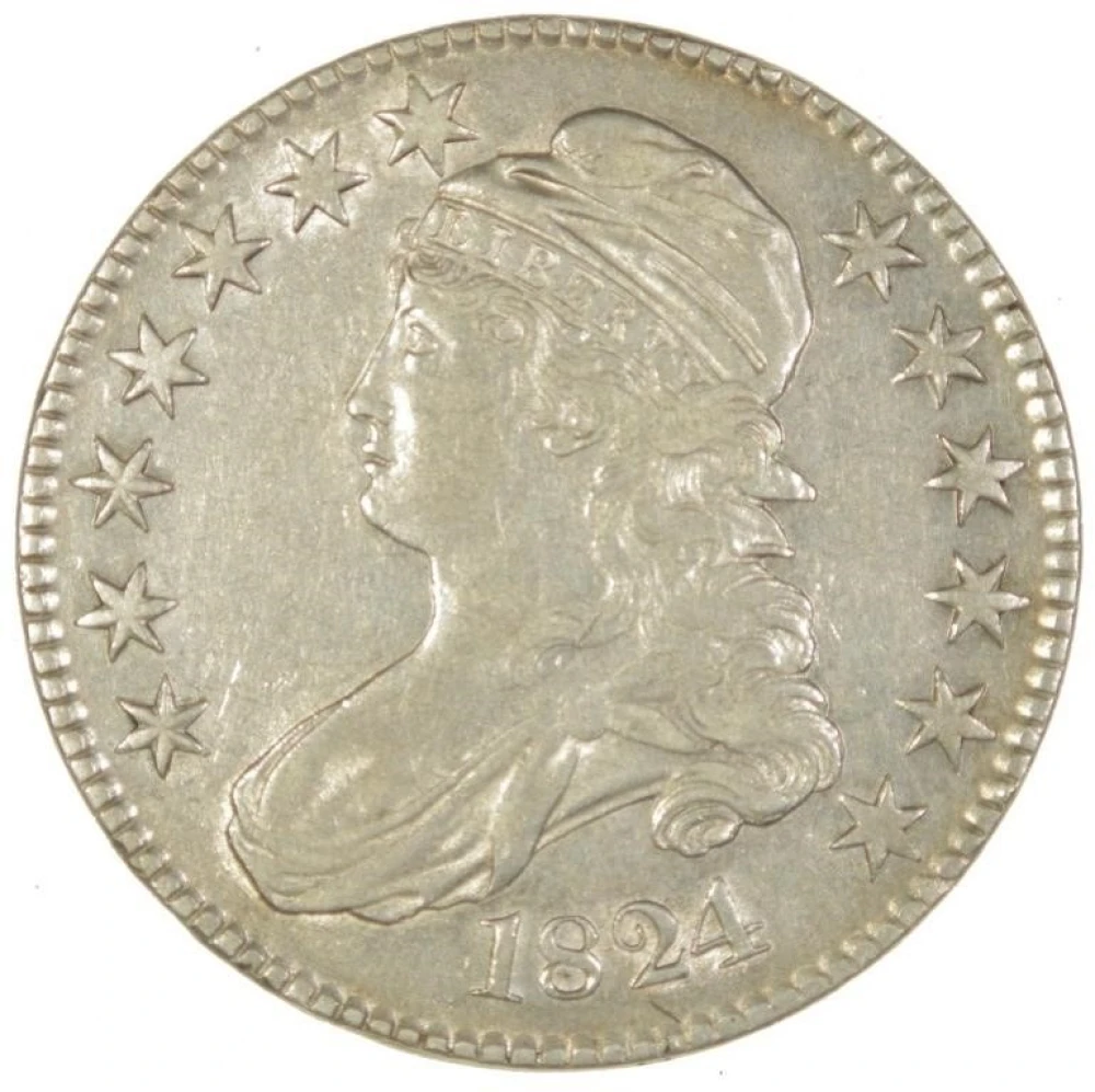 1824 Bust Half Dollar