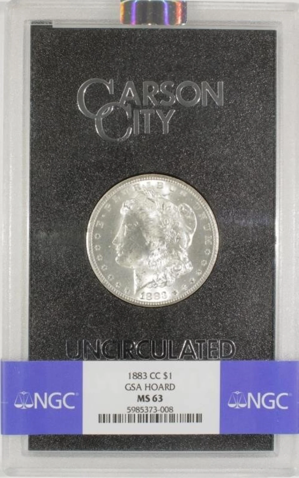 Choice 1883-CC GSA Morgan Dollar