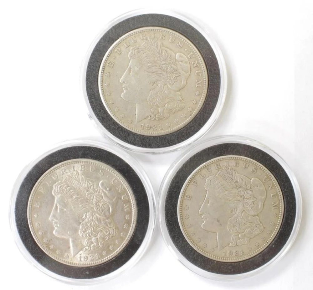 1921-P-D-S Morgan Dollar Lot