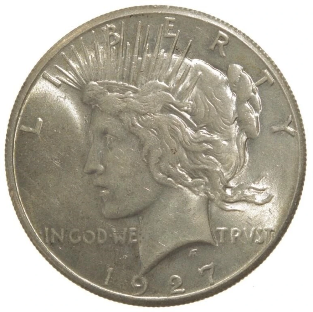 Nice UNC 1927 Peace Dollar