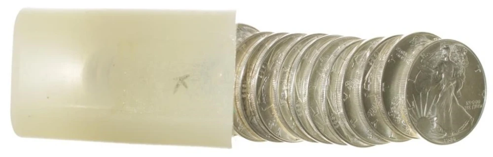 A 2nd 1986 American Silver Eagle Roll