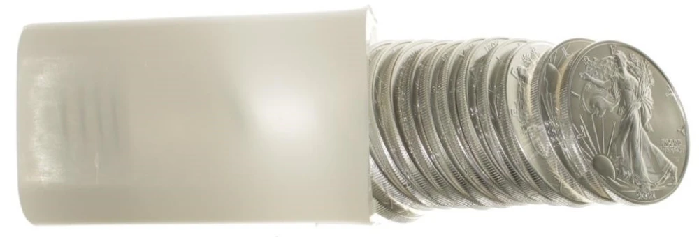 2021 Type 2 American Silver Eagle Roll