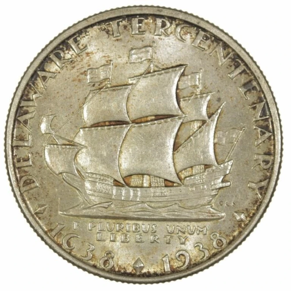 Gem 1936 Delaware Half Dollar