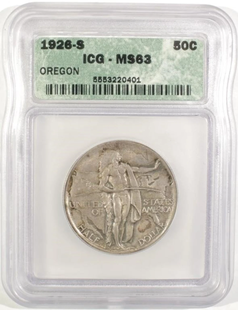 Choice 1926-S Oregon Trail Half Dollar