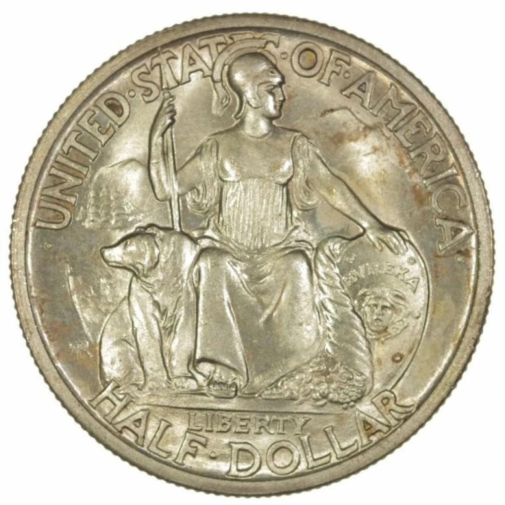 Full Gem 1935-S San Diego Half Dollar
