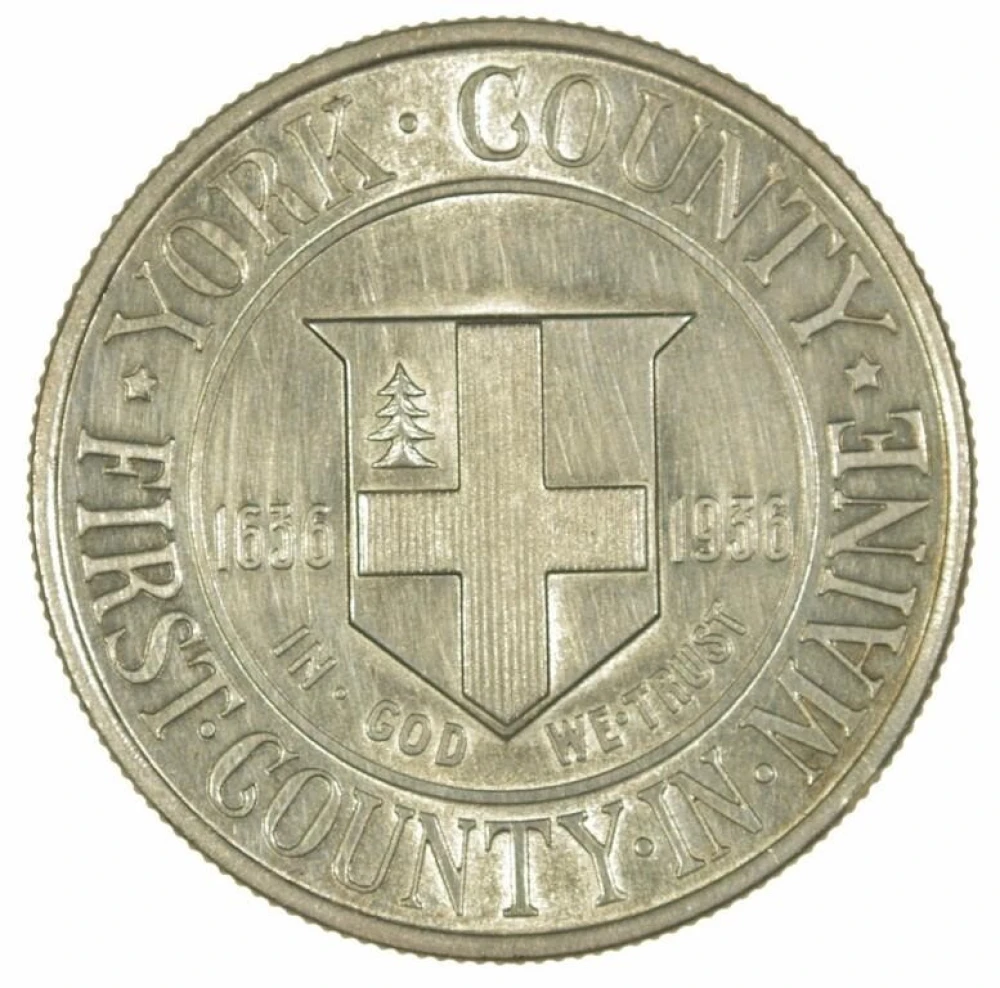 1936 York Maine Half Dollar