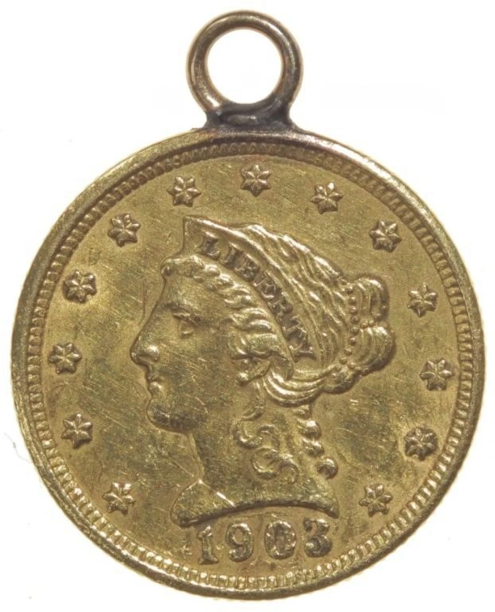 Jewelry 1903 $2.50 Gold Liberty