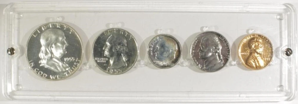 Gem 1955 Proof Set