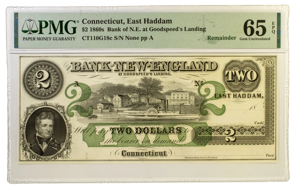 Connecticut. PMG Gem-65 EPQ $2