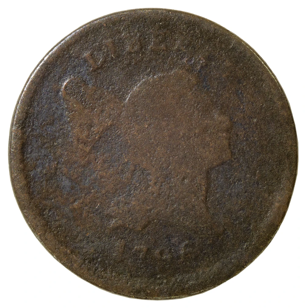 Famed 1796 With Pole Half Cent Rarity