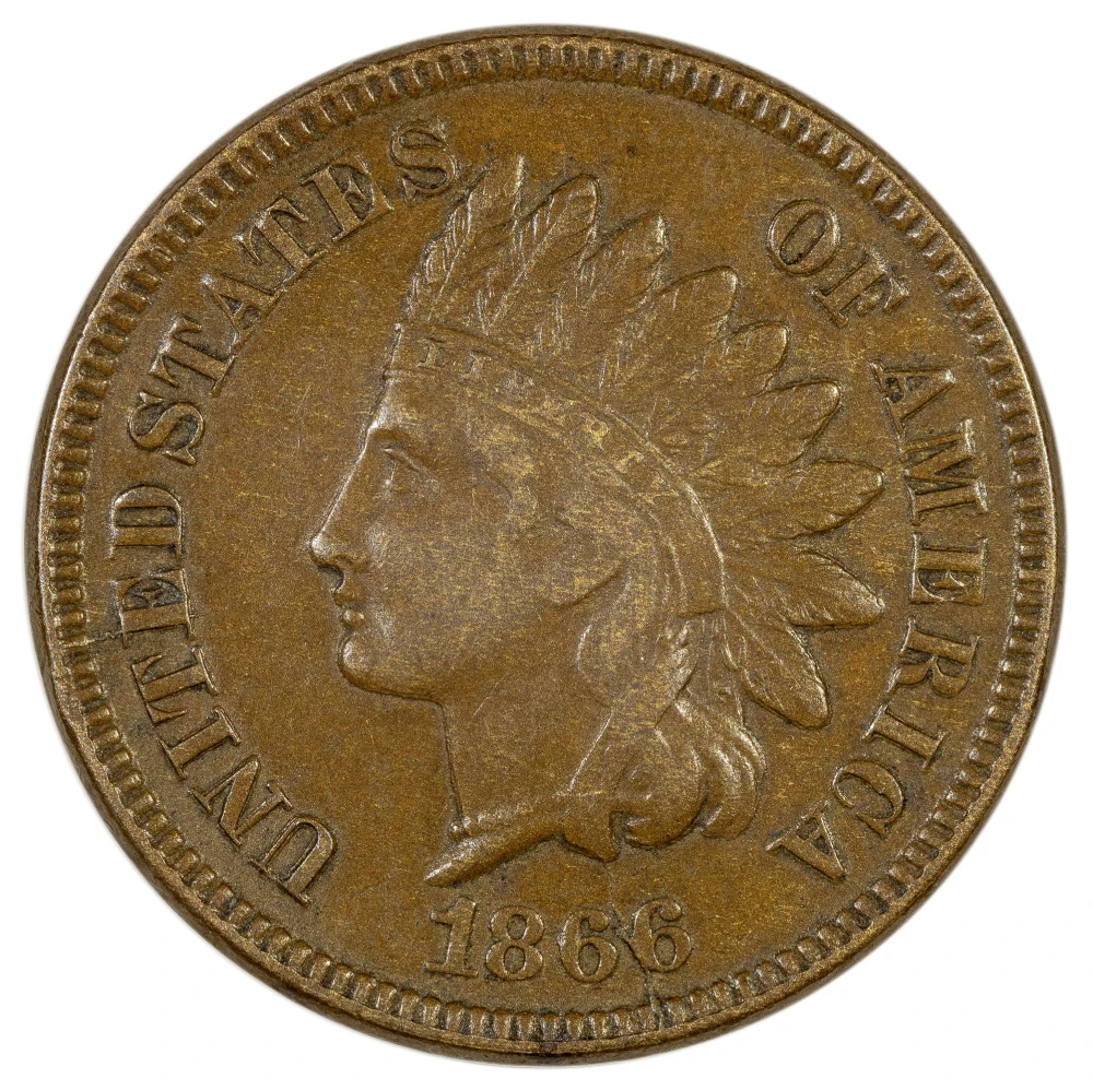 EF-40 1866 Cent