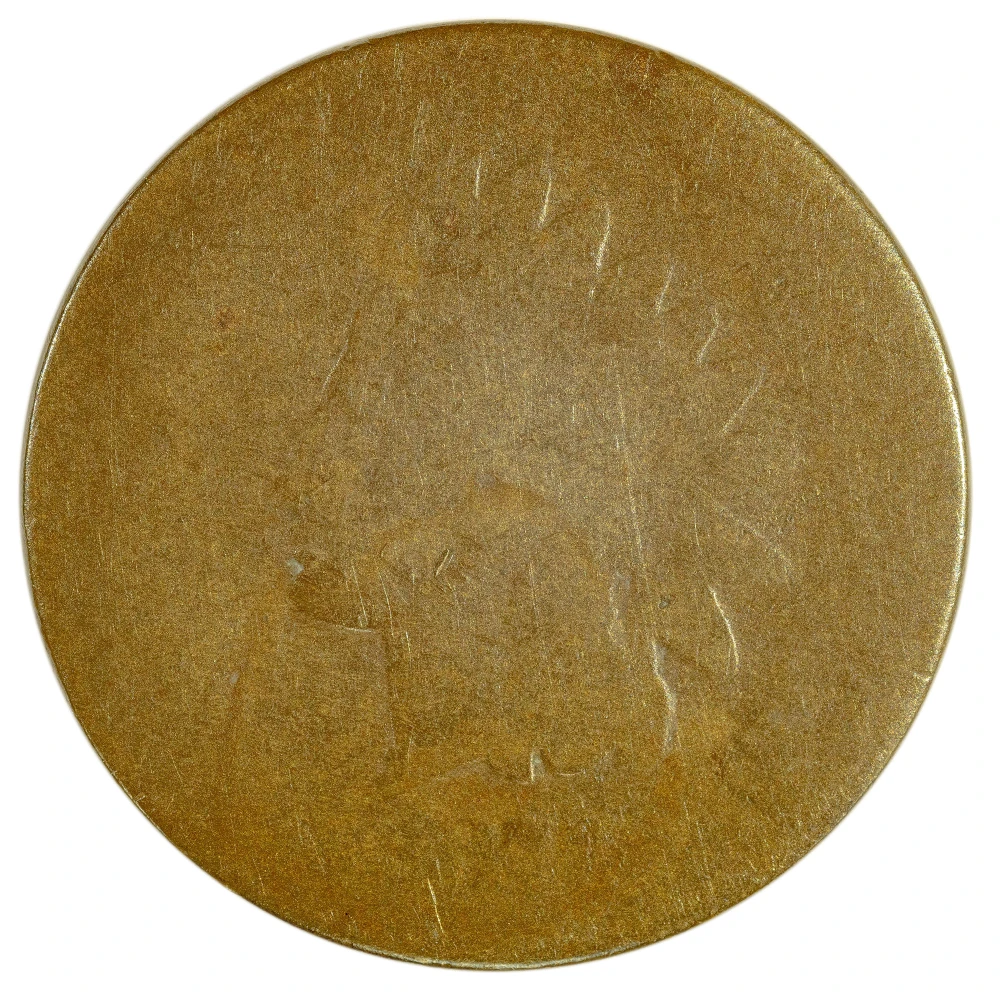 Fair-2 to AG-3 1877 Indian Cent