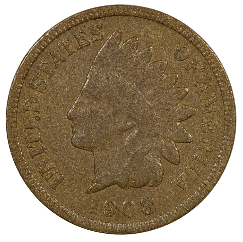 Fine-12 1908-S Indian Cent