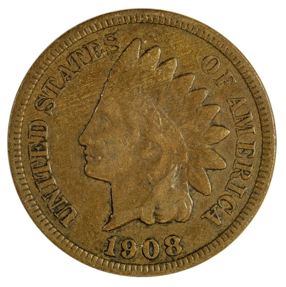 VF-25 1908-S Cent