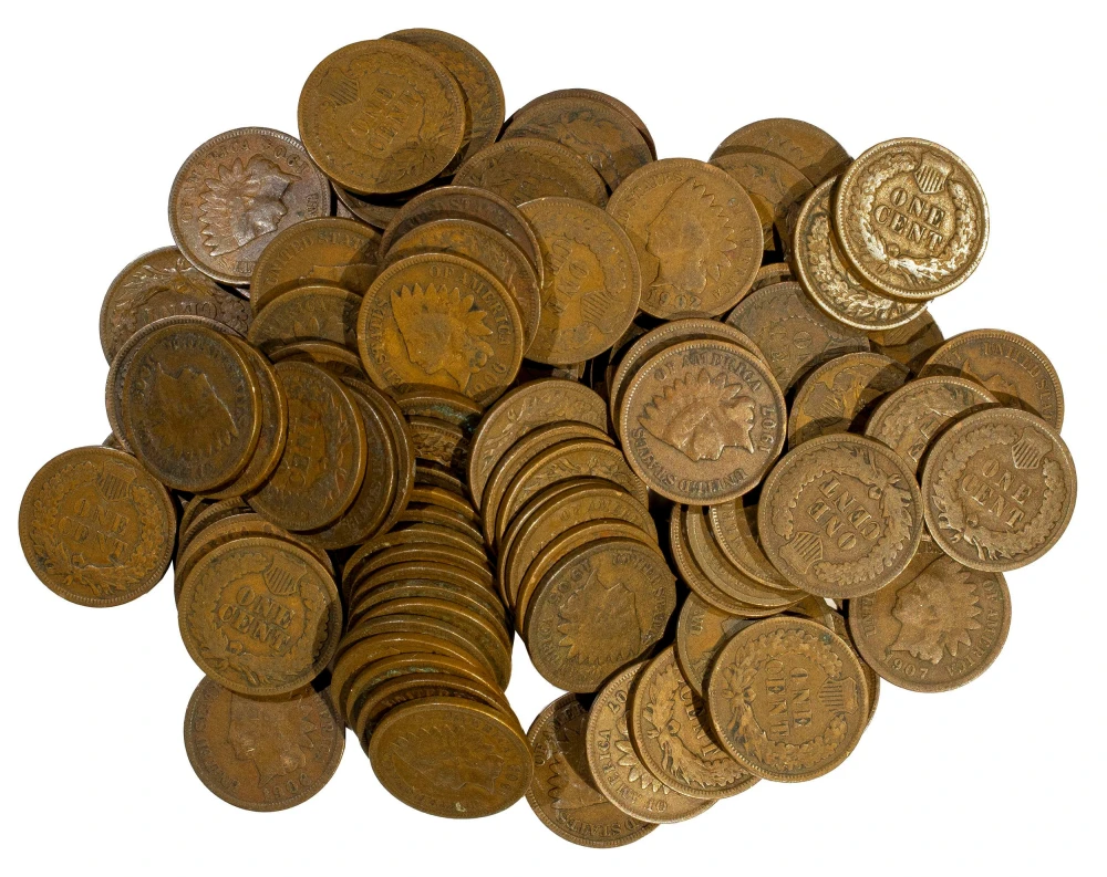 99 Piece Indian Cent Lot