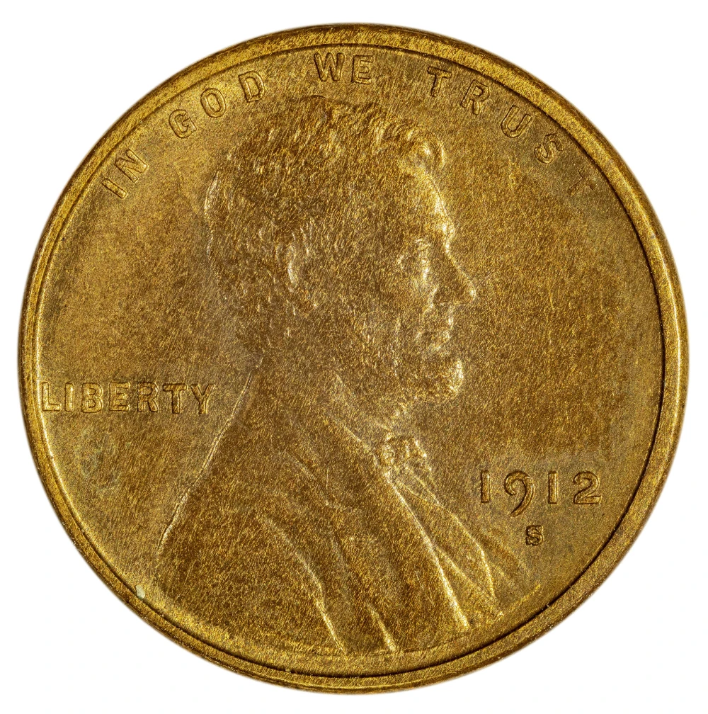 MS-62 Details 1912-S Cent