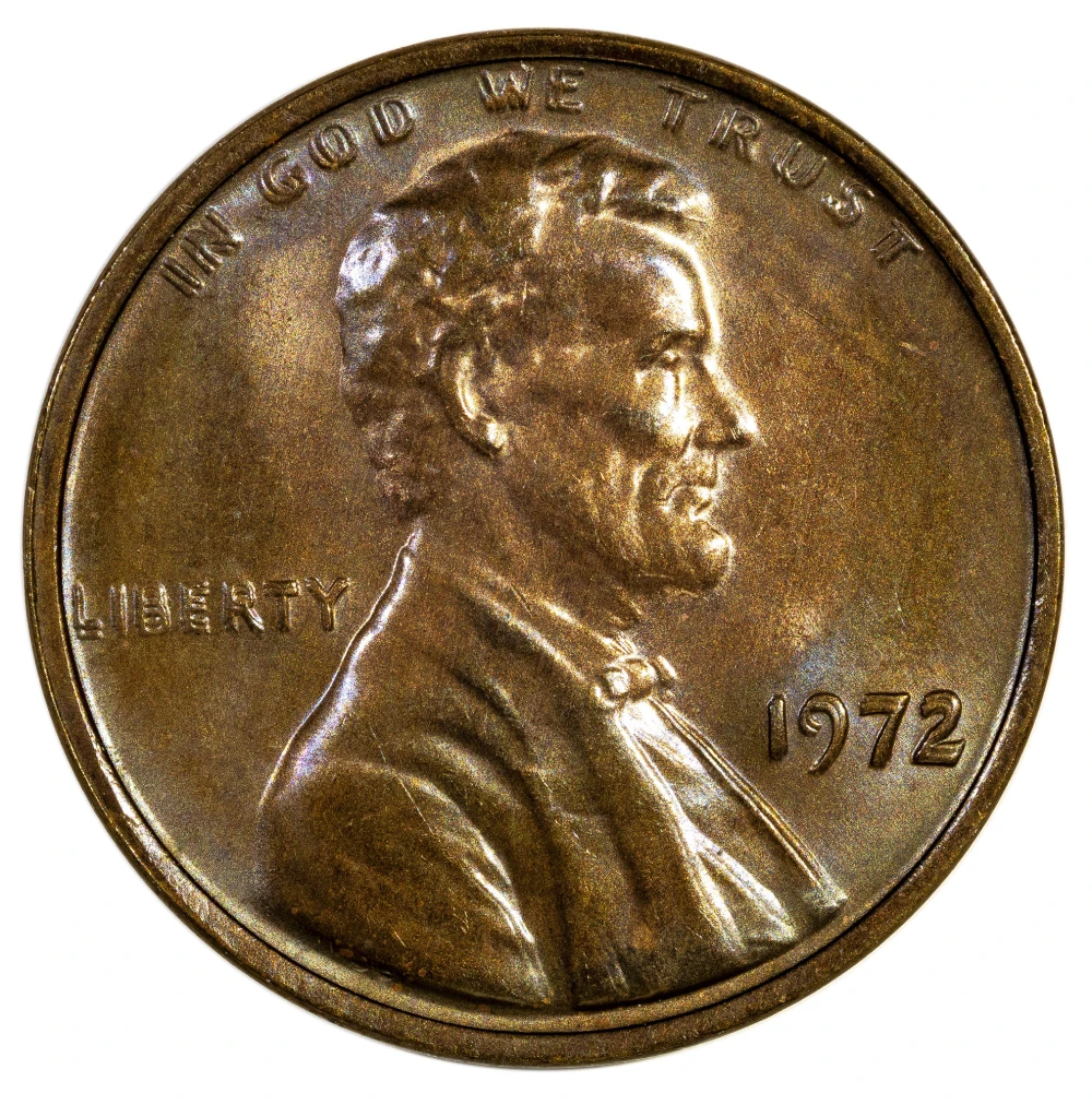 MS-60 BN 1972 Doubled Die Obverse Cent