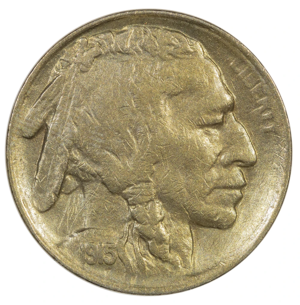EF Details 1915-S Nickel
