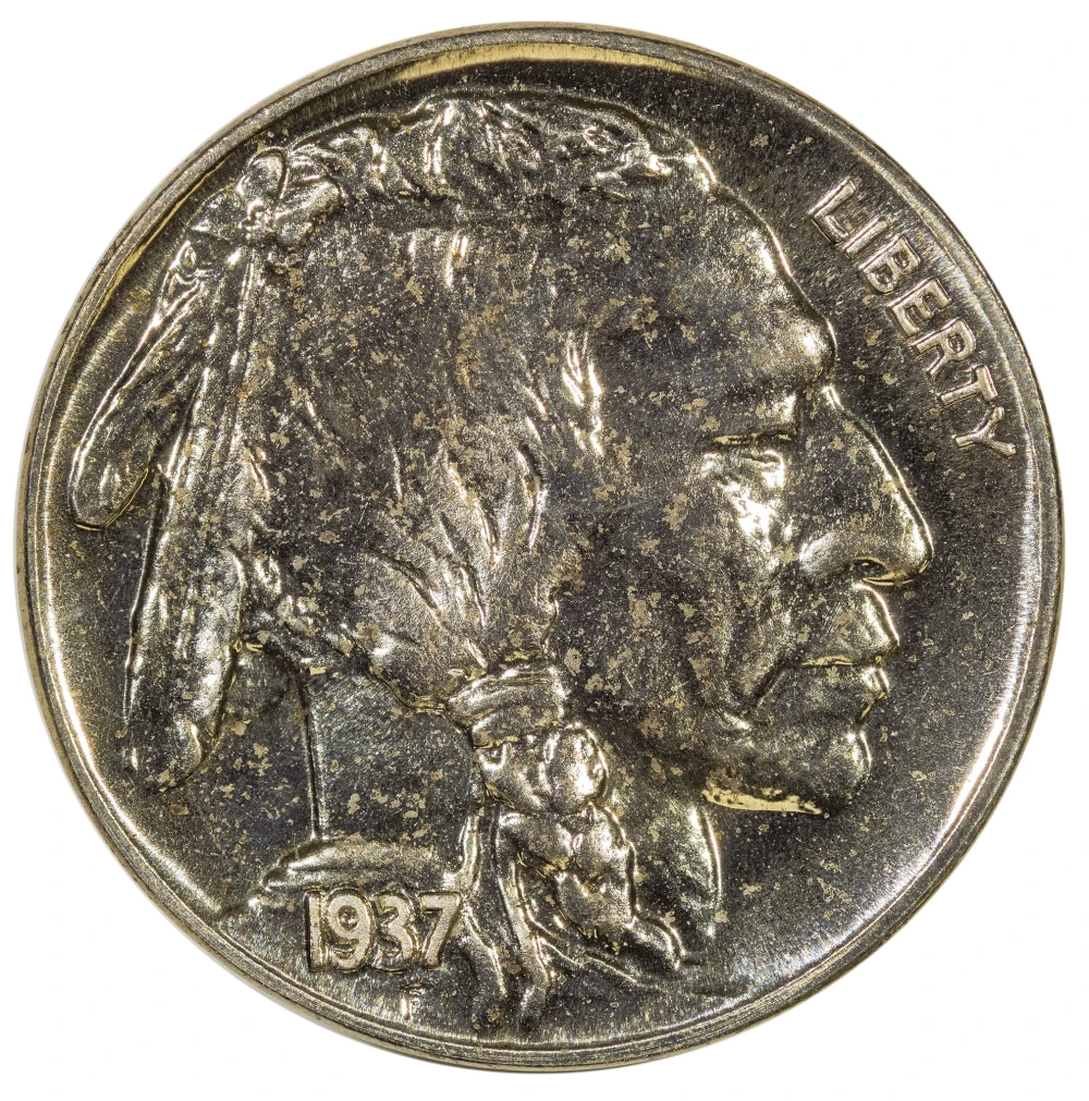Choice Proof-63 1937 Buffalo Nickel